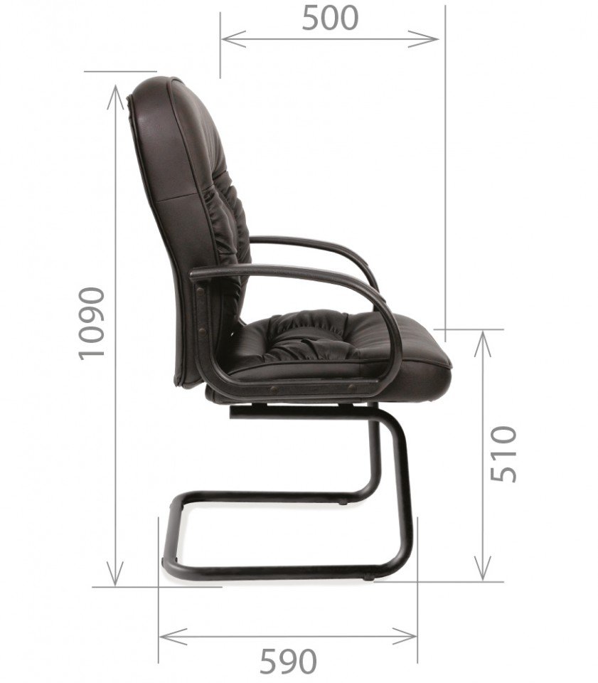 Кресло посетителя CHAIRMAN 416V - вид 5
