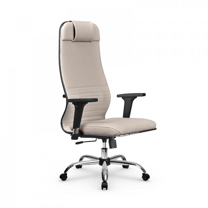 Кресло руководителя МЕТТА L-1m-38К2/2D MPES хром 17833 - вид 6