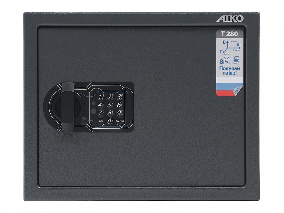 Офисный сейф AIKO Т 280 EL - вид 2