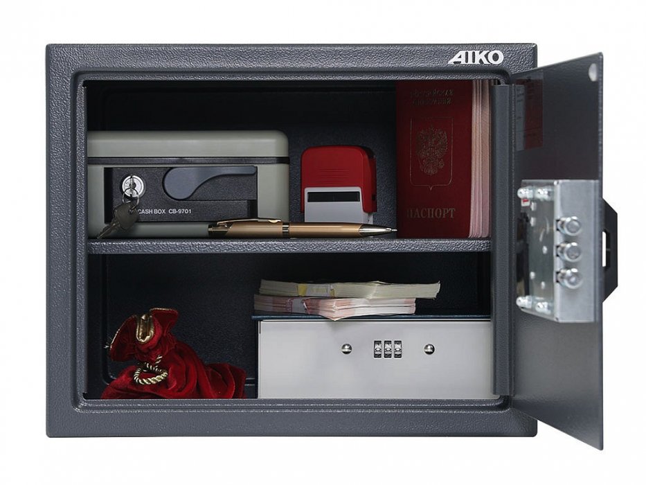Офисный сейф AIKO Т 280 EL - вид 5