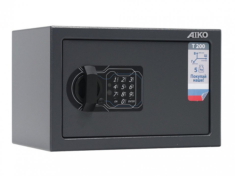 Офисный сейф AIKO Т 200 EL - вид 2
